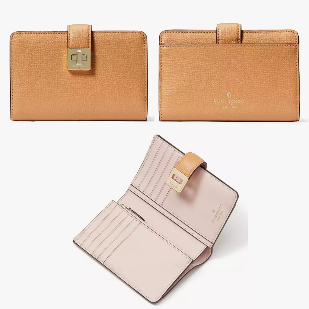 ★kate spade★ SYLVIA MEDIUM BIFOLD WALLET 折り財布 Kate Spade Sylvia Medium Bifold Wallet in Black