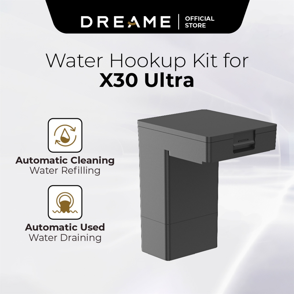 Dreame Water Hookup Kit for X30 Ultra Auto Clean Water Refilling