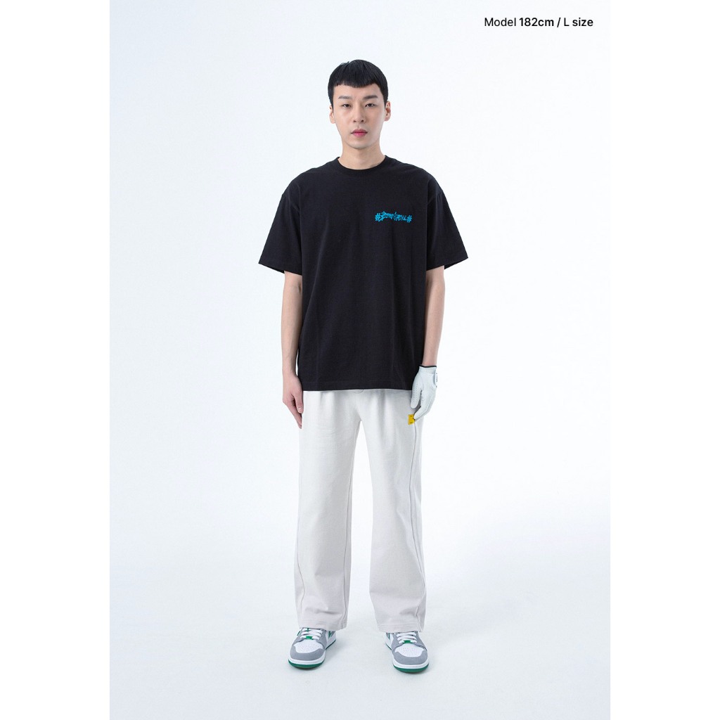 [BEENTRILL]★NEW PAINTING OVERFIT SHORT SLEEVE T-SHIRT BEENTRILL#New Painting Hashtag Overfit Short Sleeve T-Shirt