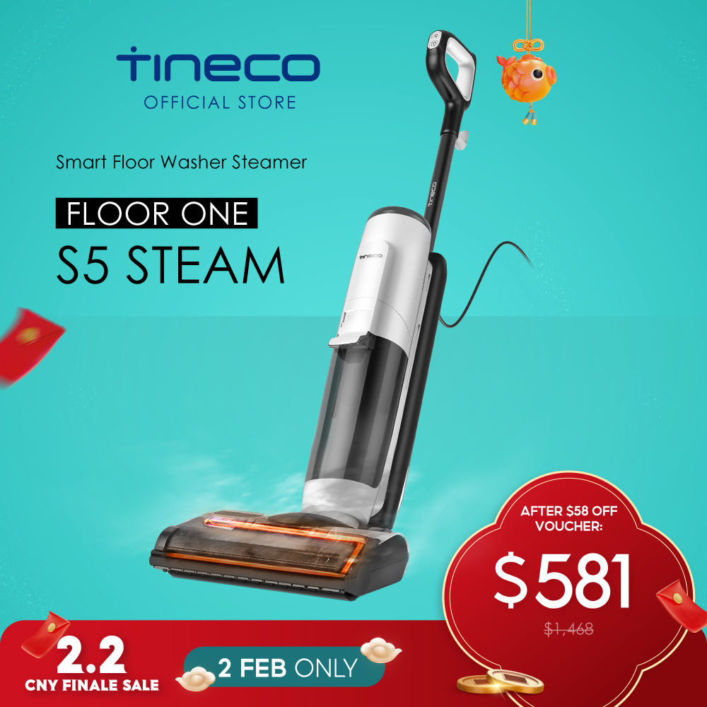 Tineco FLOOR ONE S5 Steam Cleaner Wet Dry  