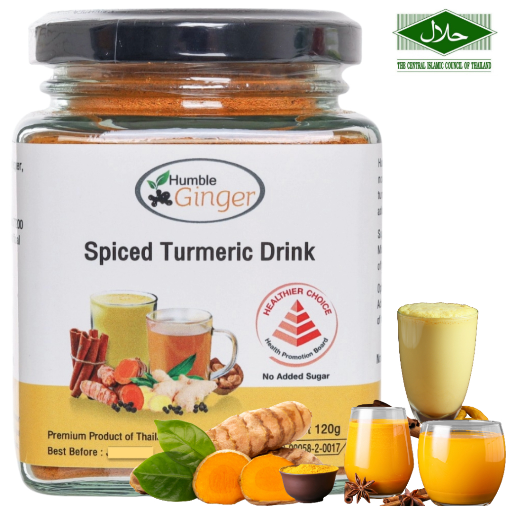 (Halal) Humble Ginger Spiced Turmeric Drink for Turmeric Tea and Latte/120g Turmeric Shopee