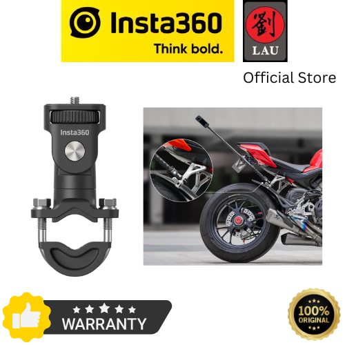 Motorcycle Handlebar U-Bolt Mount TiGRA MountCase for iPhone 7 PLUS Hardwire-Direct to battery charger (sku 41302)