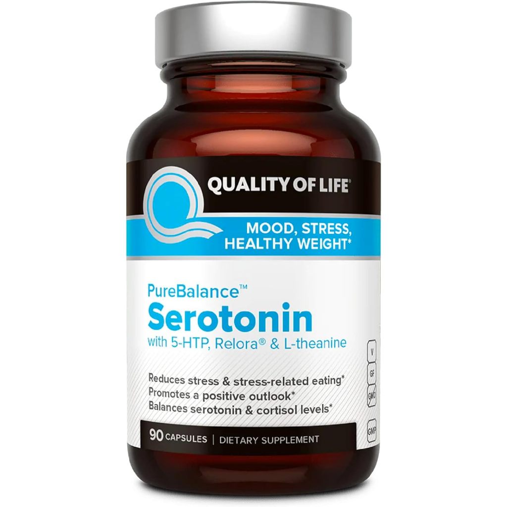 Quality of Life Pure Balance Serotonin Premium 5HTP & Stress 90