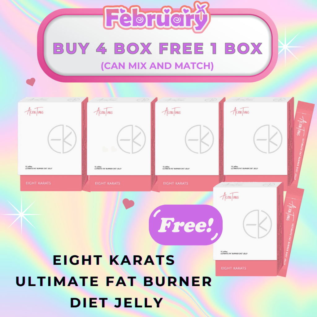 (PROMO BUY 4 FREE 1) Eight Karats Ultimate Fat Burner Diet Slimming