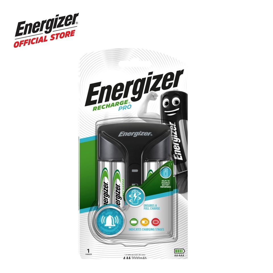 Energizer Recharge Pro Charger CHPRO ( Batteries , Battery ) Shopee