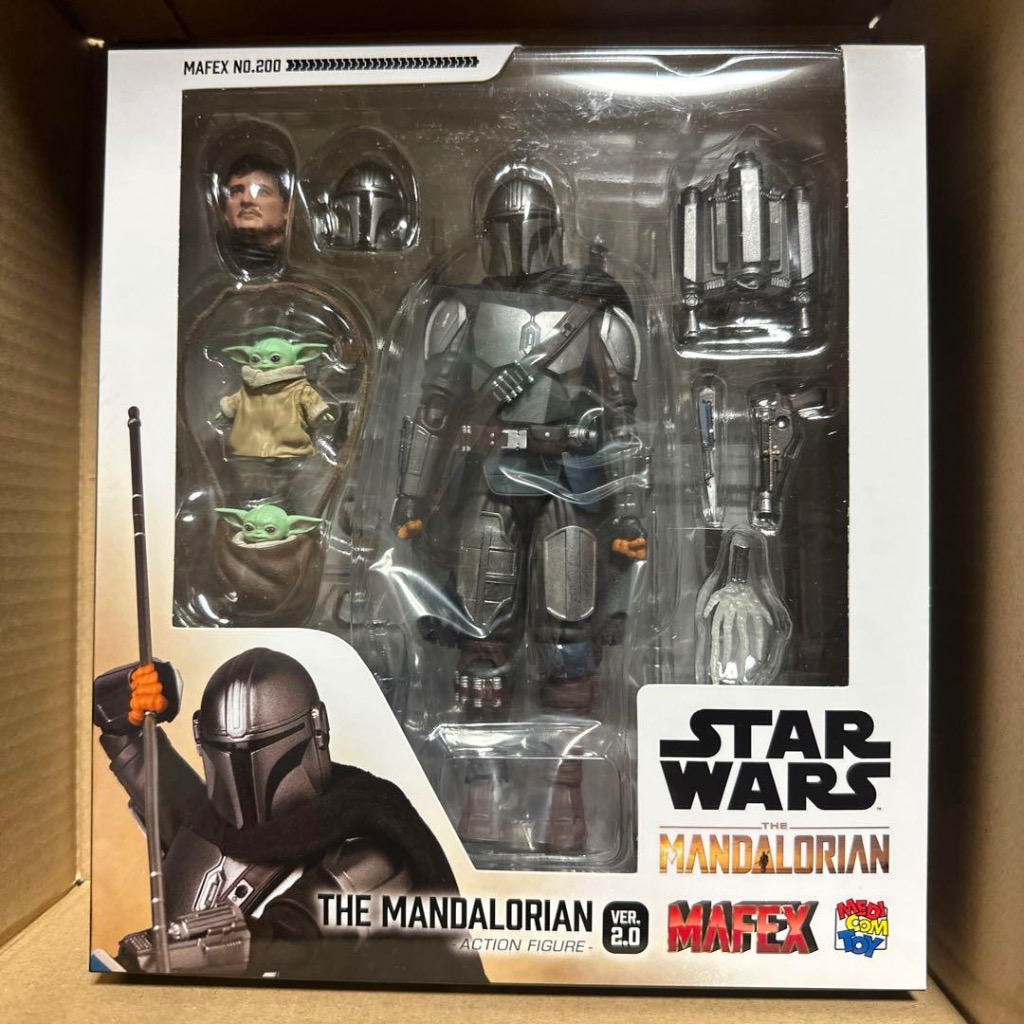 MEDICOM TOY MAFEX MAFEX No.200 THE MANDALORIAN Mandalorian Ver.2.0 ...