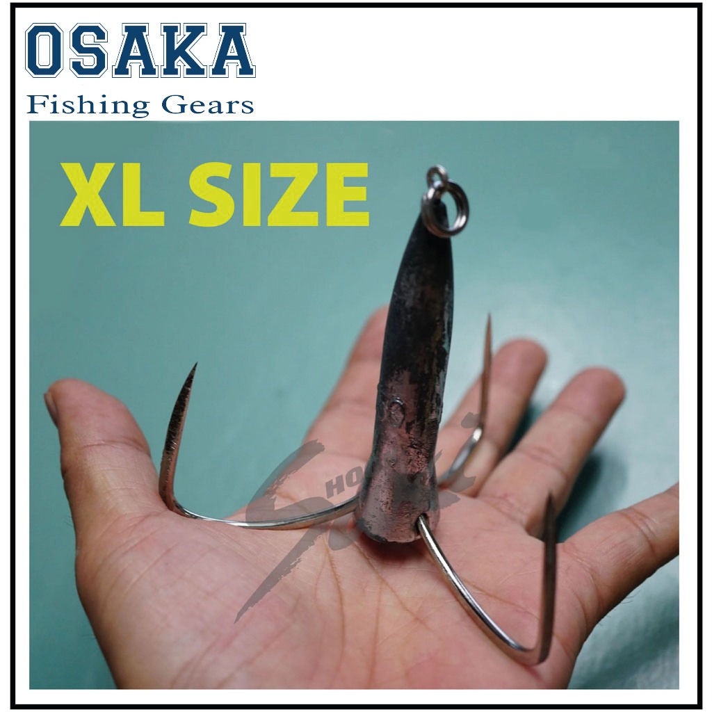 SAKI SNAG SINKER HOOK 150g to Snag Gaff Fish off jetty or boat. Heavy