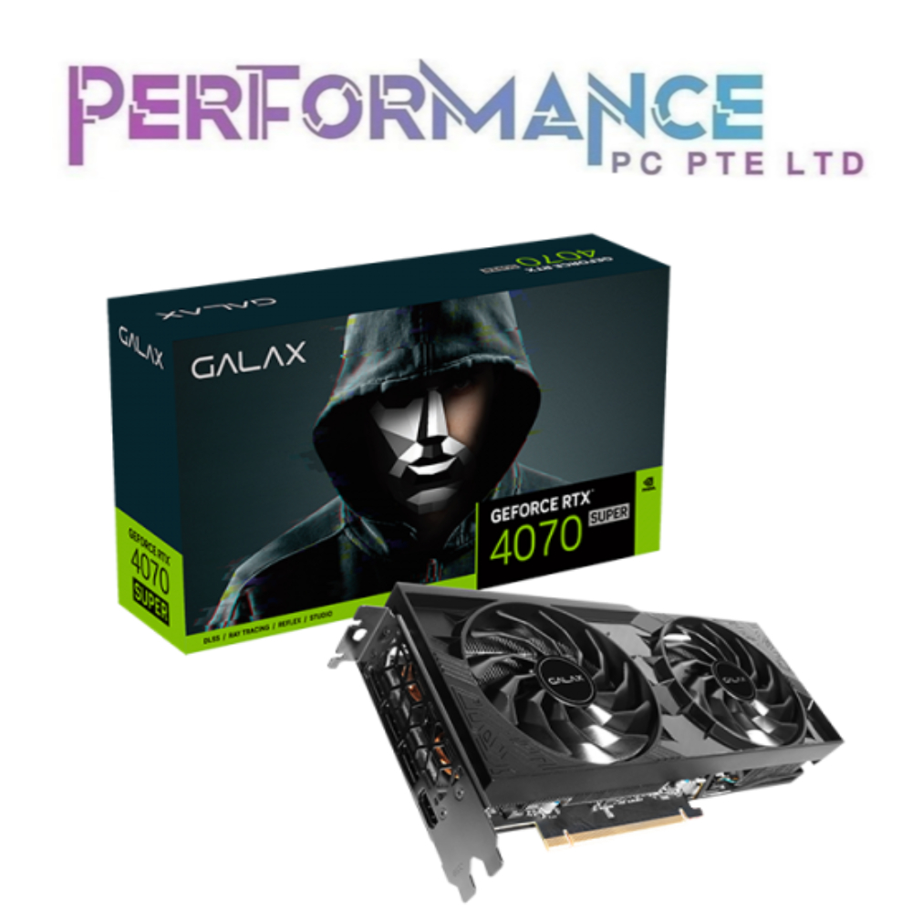 GALAX GeForce RTX 4070 RTX4070 SUPER 1-Click OC 2X 12GB GRAPHICS CARD ...