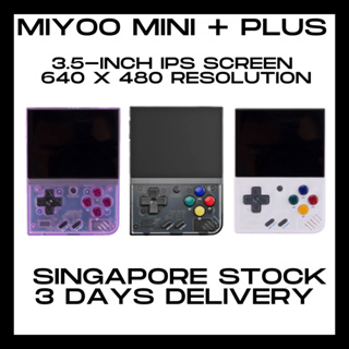 MIYOO Mini Plus Portable Retro Handheld Game Console 3.5-inch IPS HD Screen  Children's Gift Linux