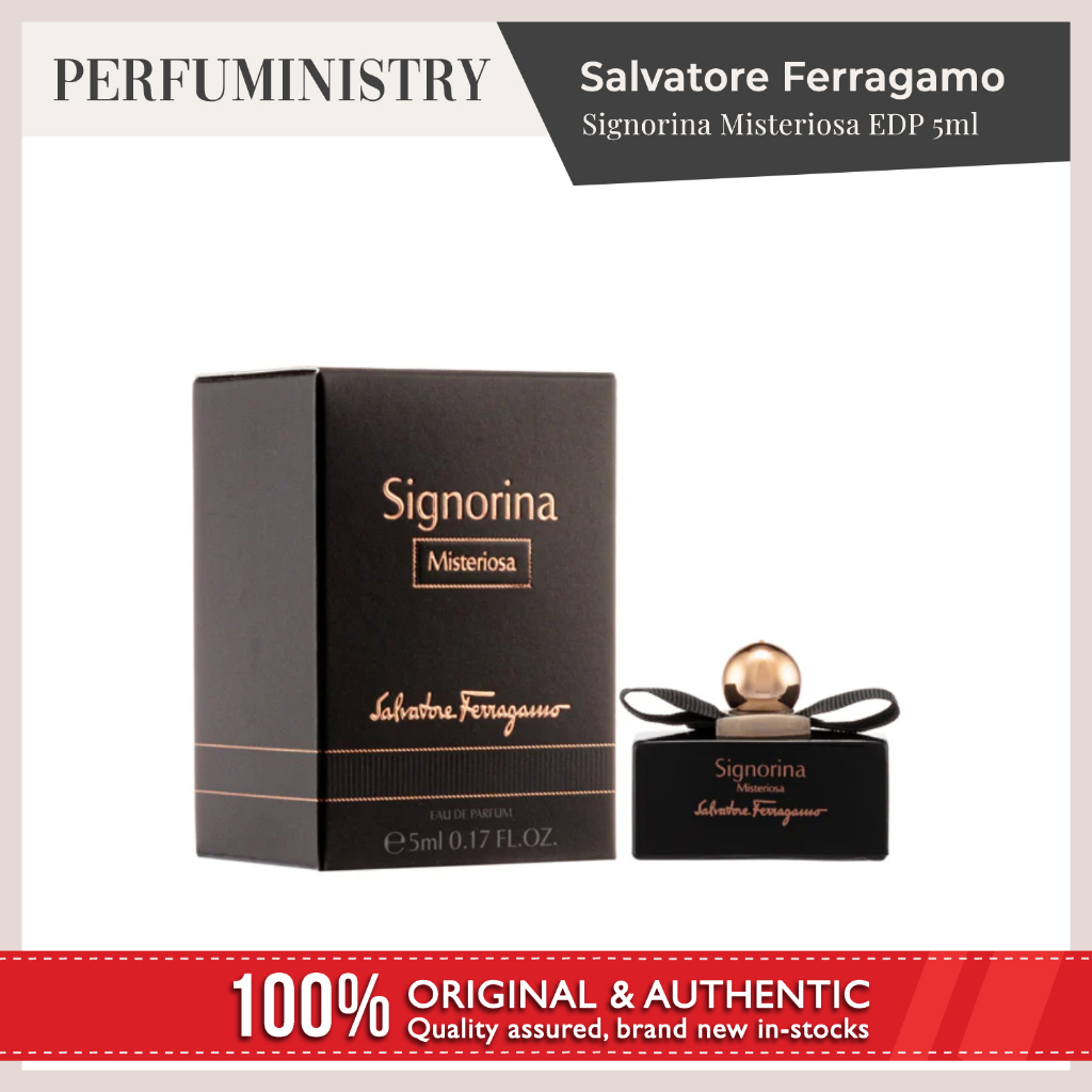 🇸🇬 [perfuministry] SALVATORE FERRAGAMO SIGNORINA MISTERIOSA EDP 5ML ...