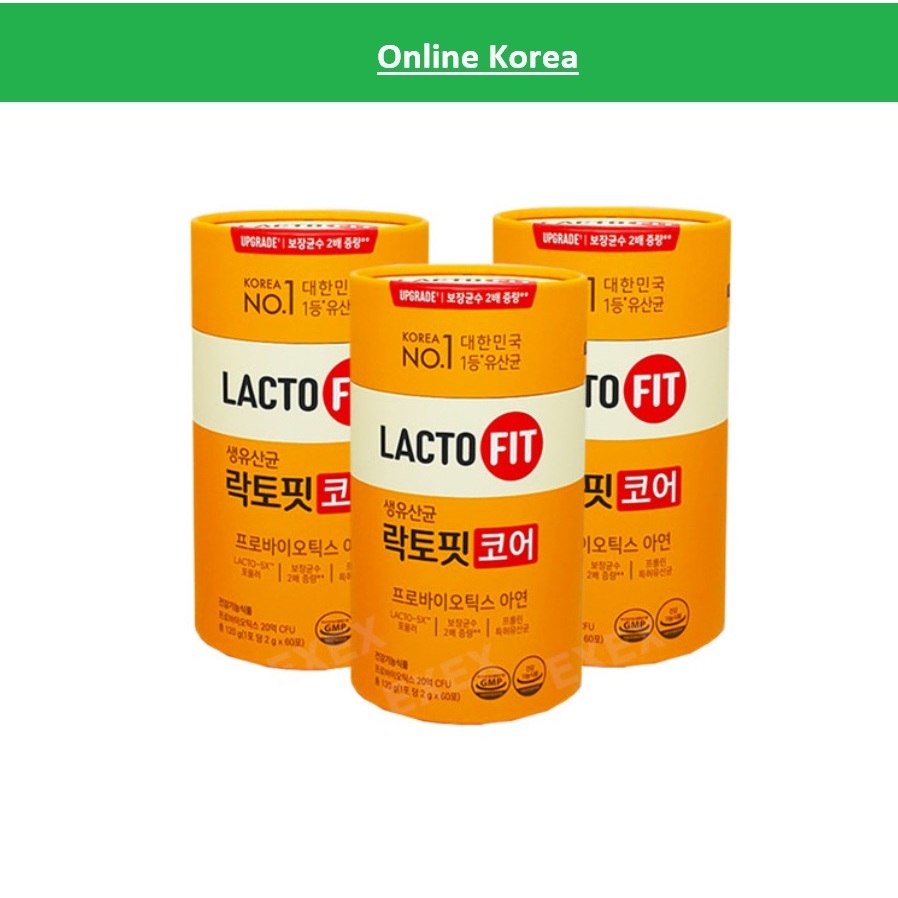 [Chong Kun Dang] LACTO FIT Core-max / 3Box / 60T x 3 / Probiotics ...