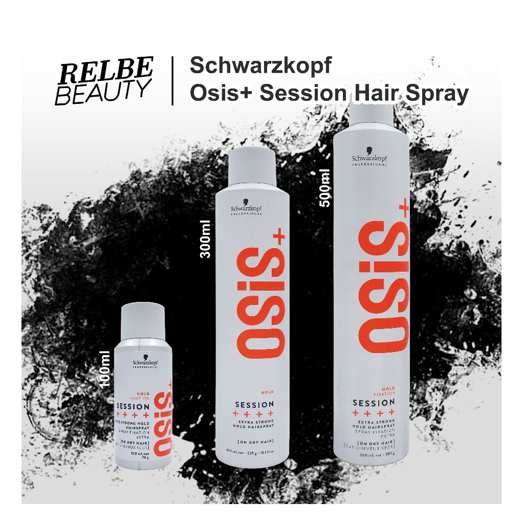 Schwarzkopf Professional Osis SESSION Hair Spray RELBE BEAUTY (100ml ...