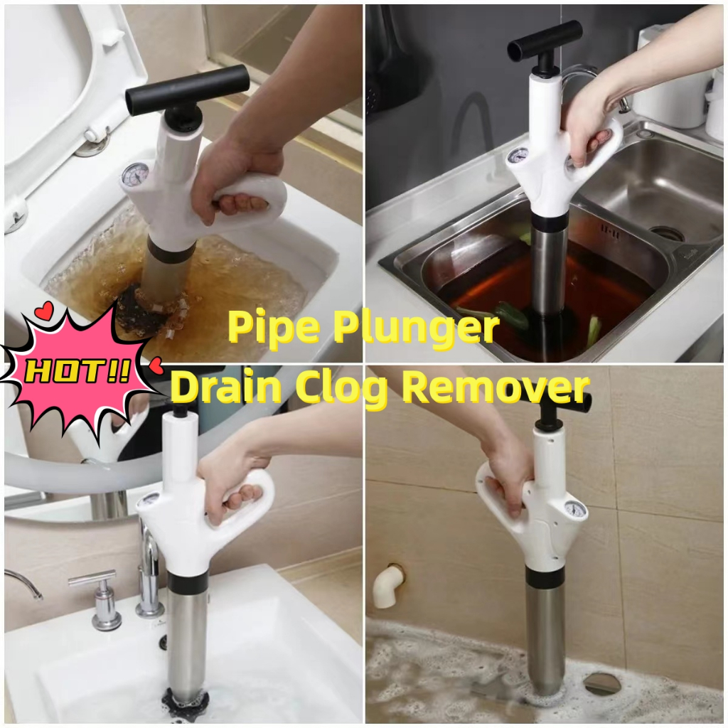 Drainage clog remover toilet flush valve clogged drain cleaning