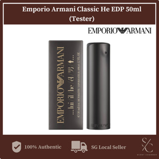 Emporio Armani Classic lui he EDP 50ml Tester in retail packaging for Men 100 Authentic Shopee Singapore