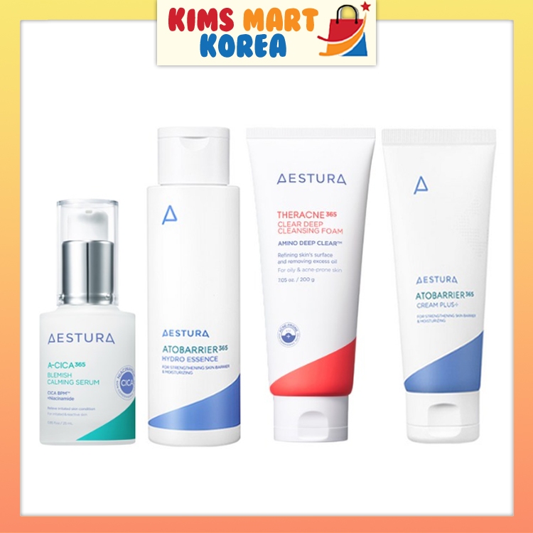 Aestura Atobarrier 365 Cream, Hydro Essence, Lotion, Soothing Cream ...