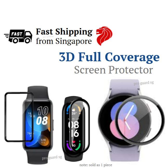 SG] 3D Full Screen Protector Huawei Honor Band 10 Watch