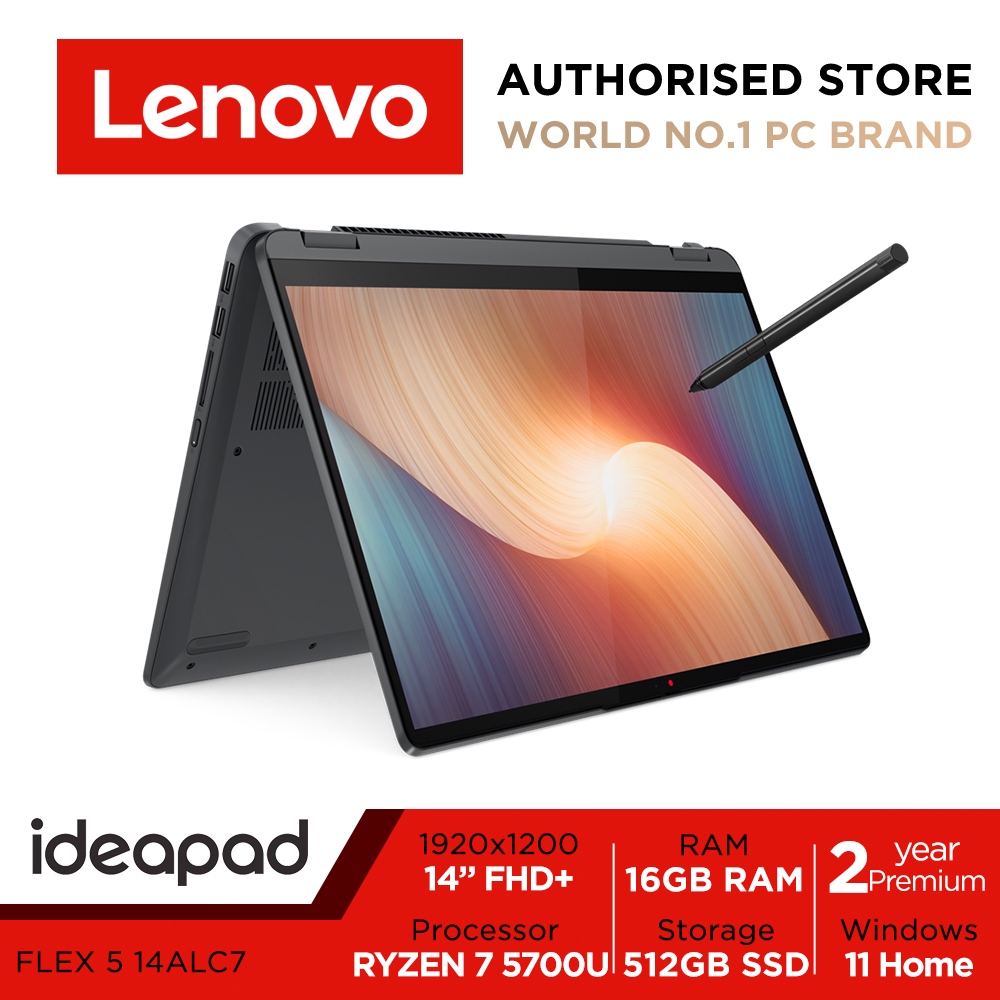 Office付き】Ideapad Flex 550 Ryzen 7 5700U 16G/512G