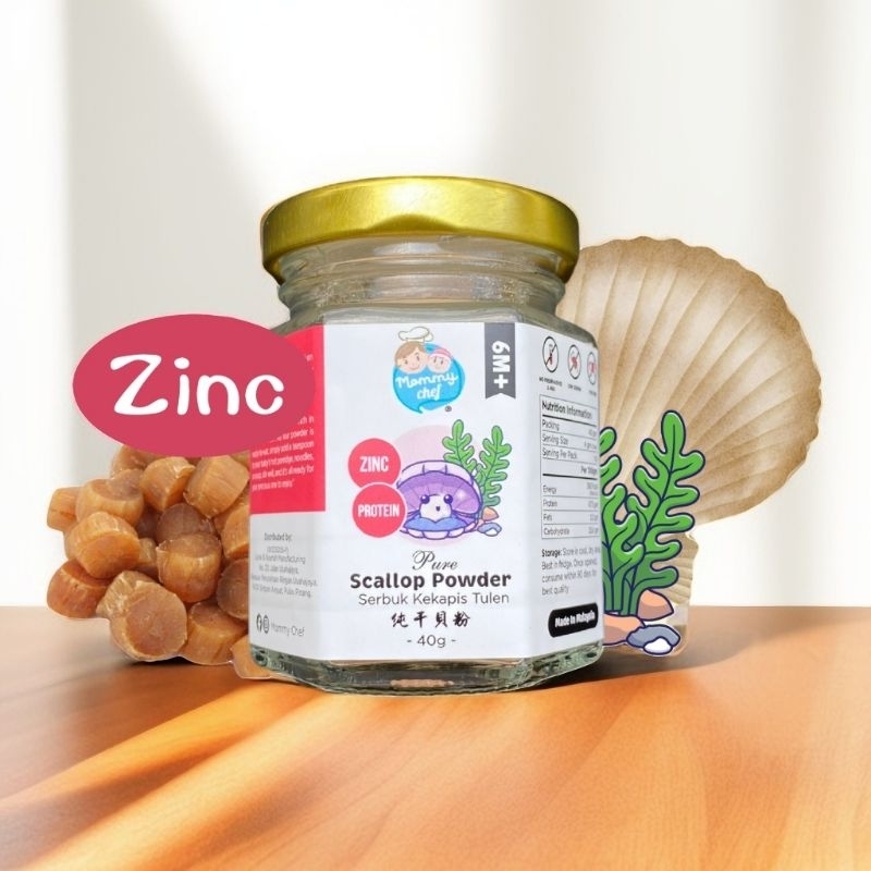 (Product of 🇲🇾 Malaysia) Mommy Chef Cooking Scallops Powder 40G for ...
