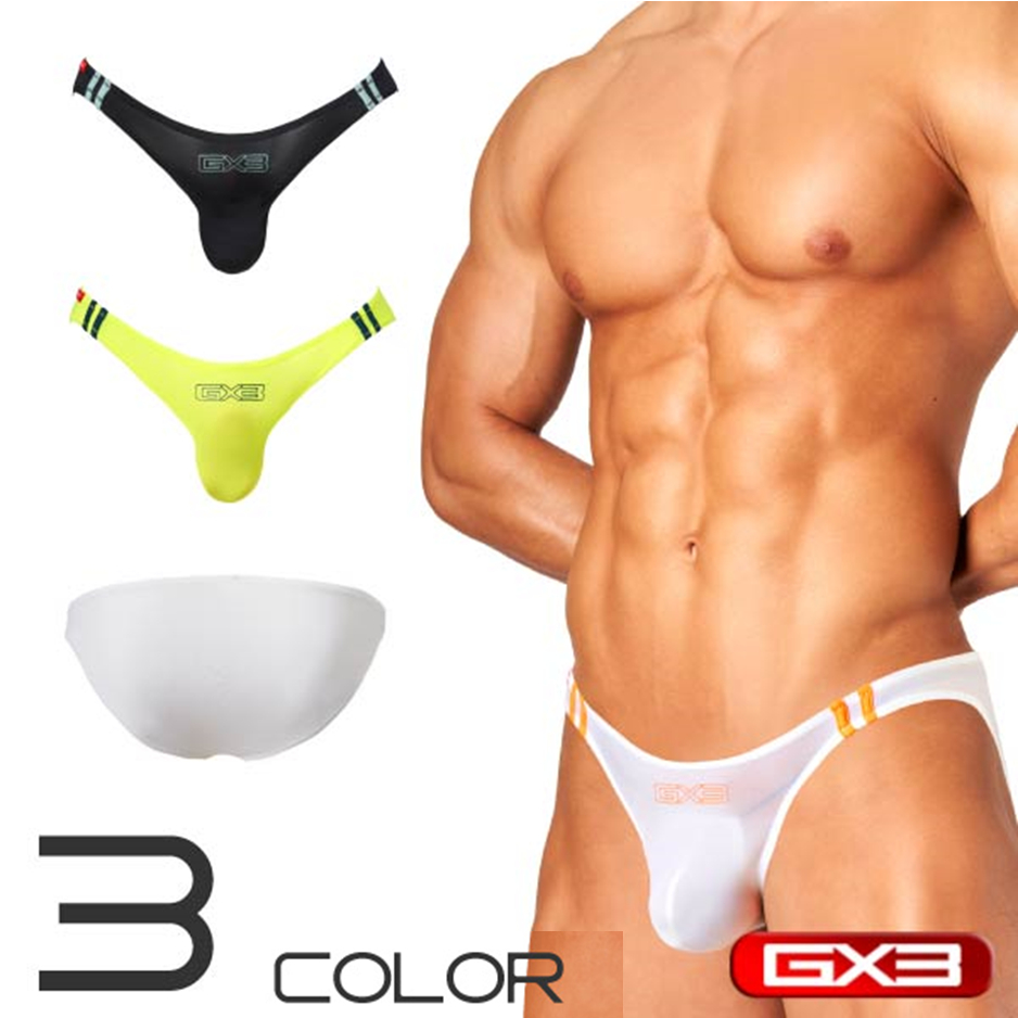 GX3 3pack Men V Cut Bikini Underwear, Men's Fashion, Bottoms, New