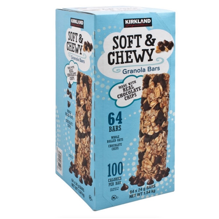 [KIM's PICKs★]🇰🇷KIRKLAND SIGNATURE Soft & Chewy Granola Bar 64 bars