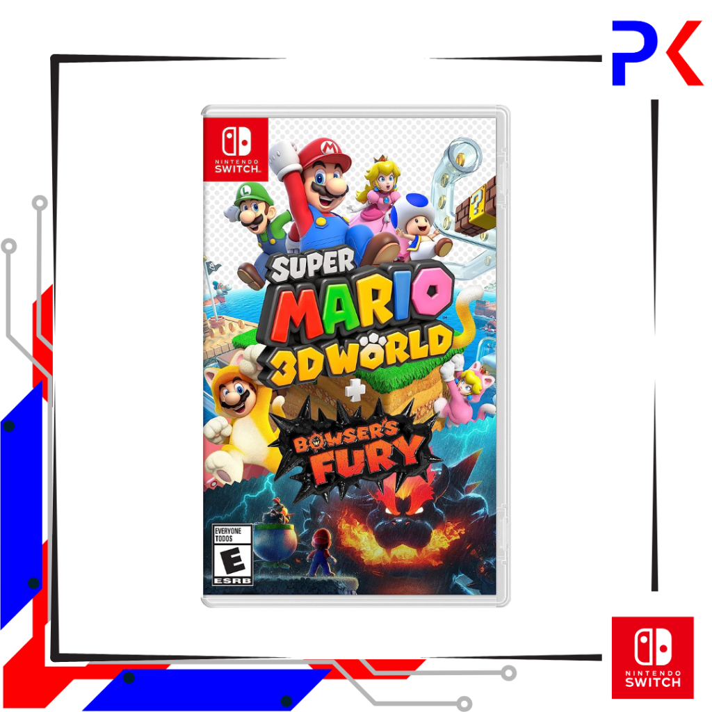 Nintendo Switch Super Mario 3D World + Bowser's Fury | Shopee