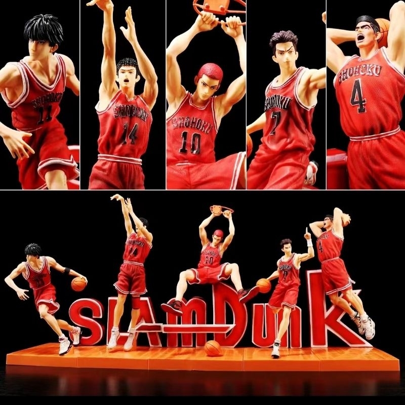 set for 5 Slam dunk master THEFIRSTSLAMDUNK figure model Shokiguchi ...