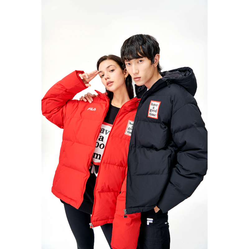 Fila long down on sale coat