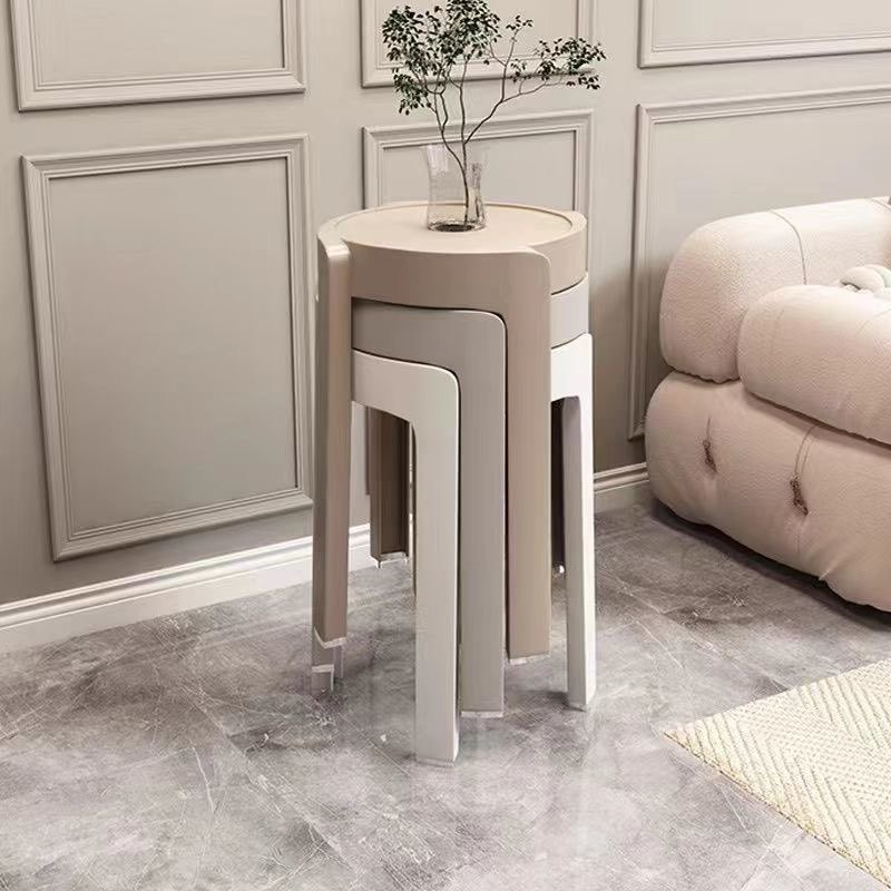 RSmart.SG I PS1674 I Nordic Style Stackable Plastic Stool Thickened ...