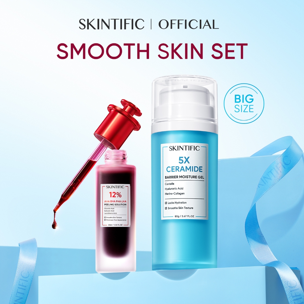 [Best Seller] SKINTIFIC AHA BHA PHA LHA Peeling Solution Serum 30ml ...
