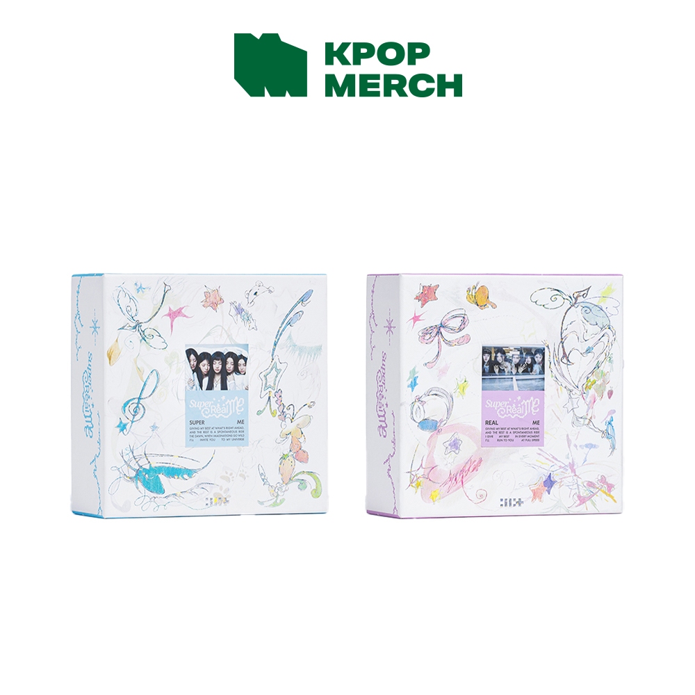 ILLIT kpopmerch SHOPEE 50枚 ILLIT - 1st Mini Album [ Super Real Me ] | Shopee Singapore