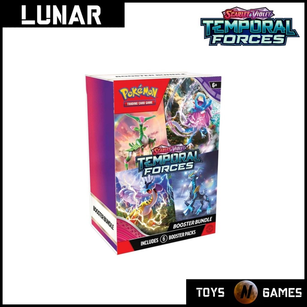 Pokemon TCG SV5 Temporal Forces Booster Bundle | Shopee Singapore