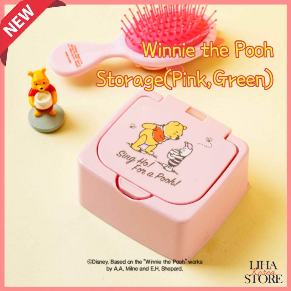 Dorea Daiso Disney Winnie the Pooh Piglet Storage POOH Storage Box ...