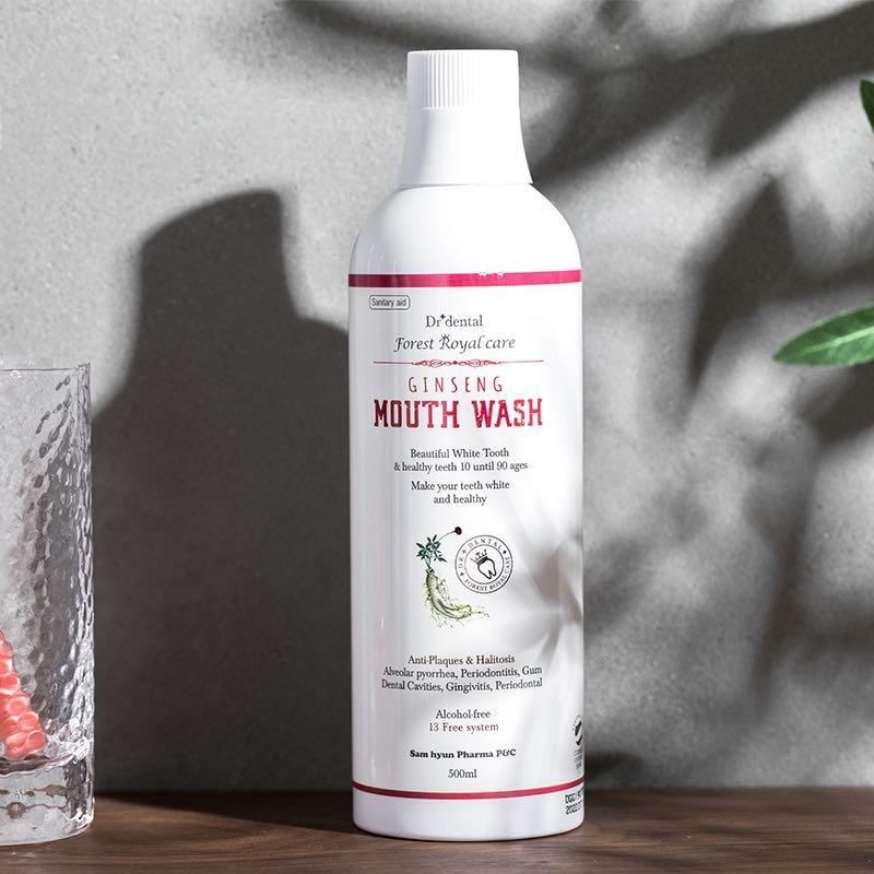 Dr.dental Forest Mouthwash Red Ginseng Extract 500ml Shopee Singapore