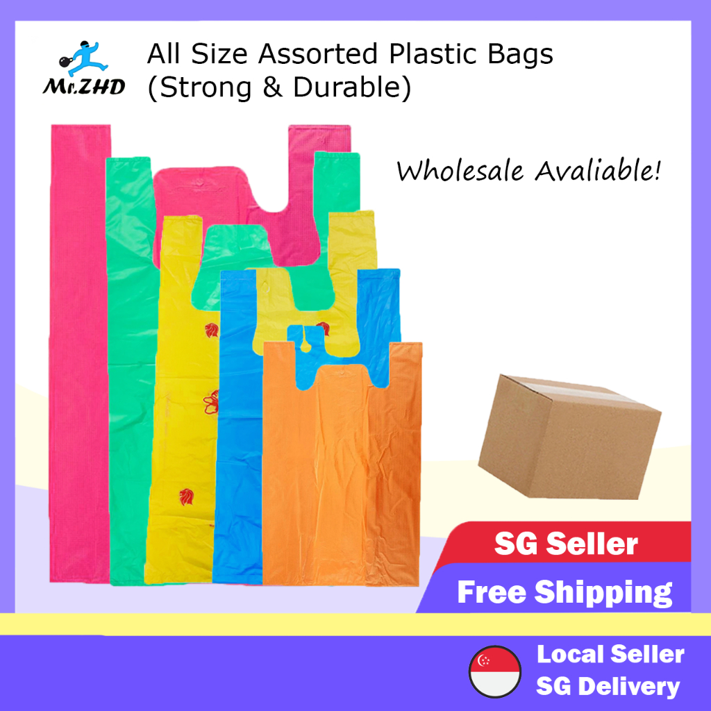 🔥BUNDLE DEALS🔥塑料袋 All Size Thicker Quality Assorted Plastic Bags ...
