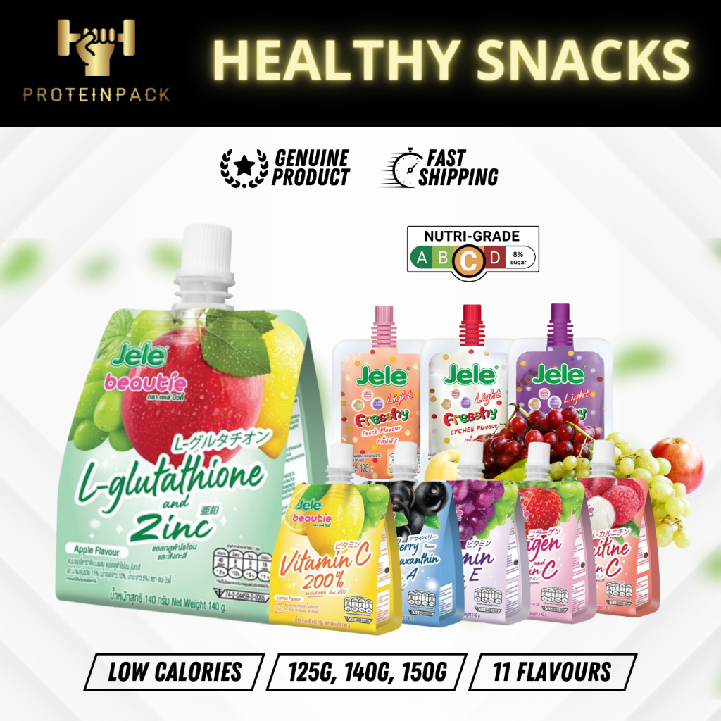 Jele Beautie Thailand Drink Jelly Collagen, Glutathione, Vitamins A