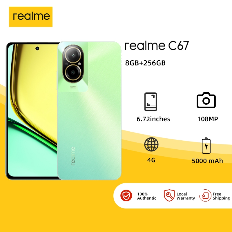 realme C67 Mobile Phone New | 8GB + 256GB | 33W SuperVOOC Charge ...