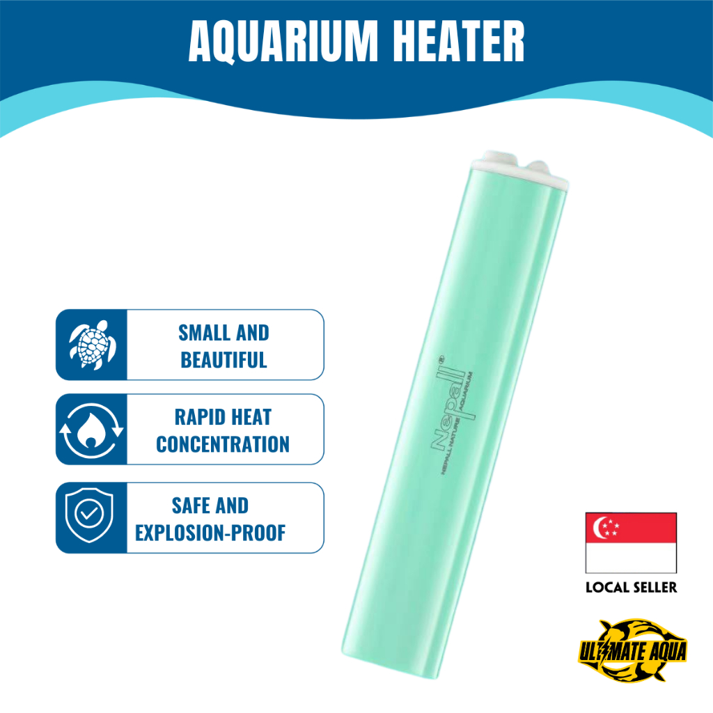 Yee Turtle Mini Heating Rod, Small Fish Tank Heater | Shopee Singapore