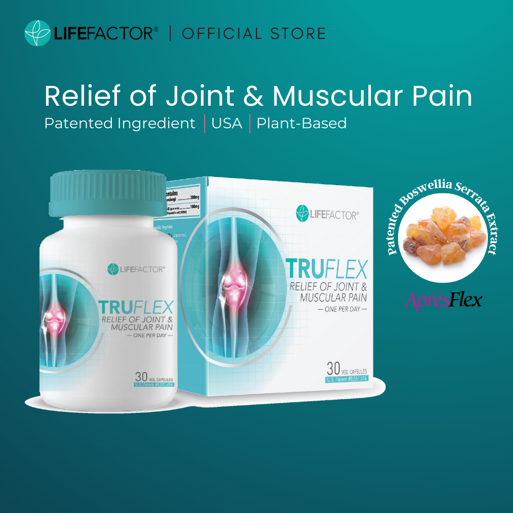 LIFE FACTOR® Truflex For Joint Stiffness, Cracking Joints, Joint Pain ...
