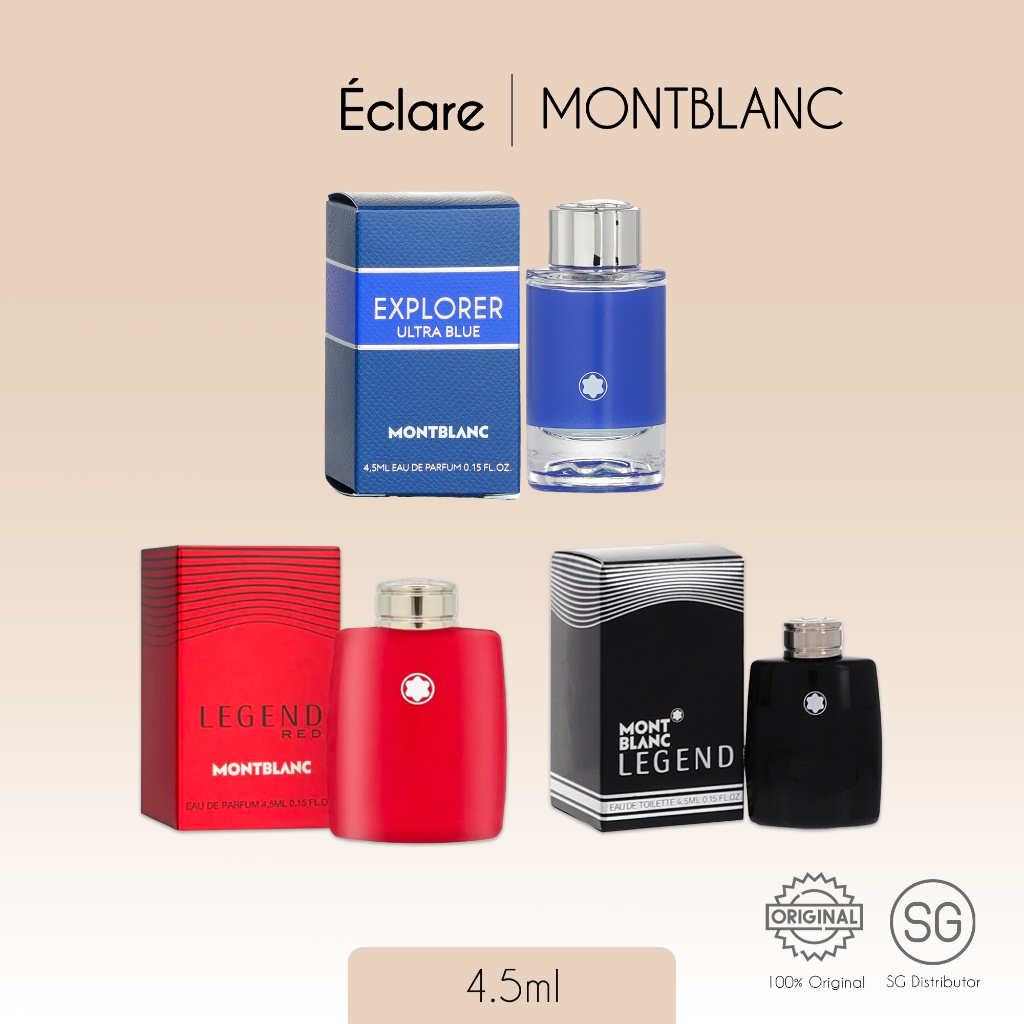 Montblanc | Explorer/Legend Miniature Perfume 4.5ml | Shopee Singapore