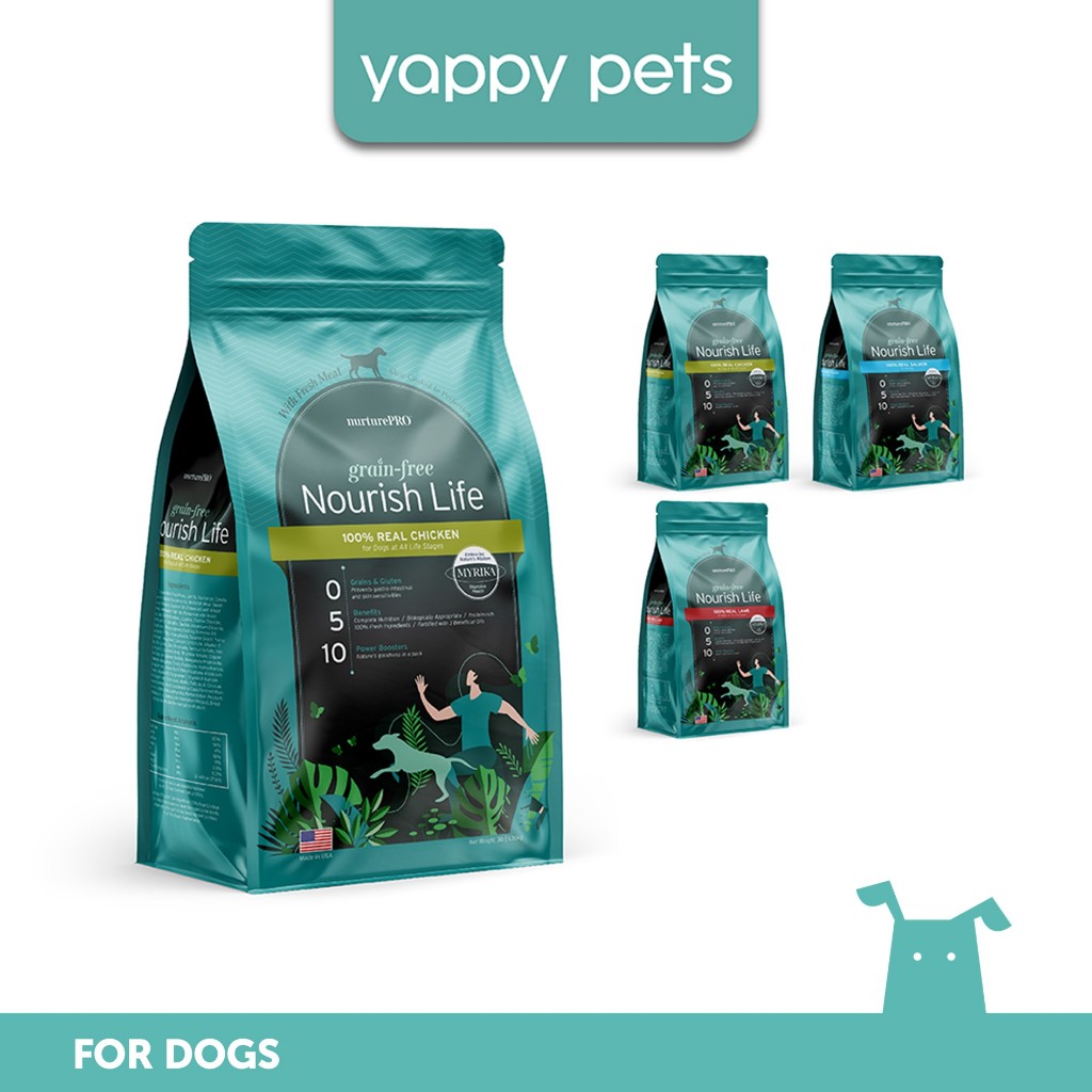 NurturePRO Nourish Life GrainFree Dry Dog Food 1.36kg kibbles puppy