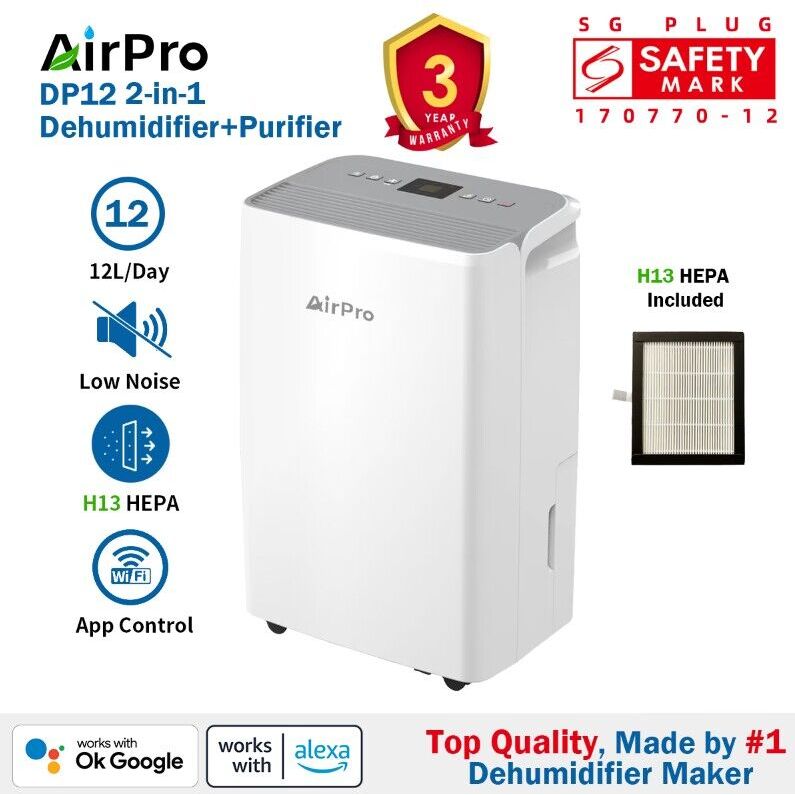 Hepa dehumidifier deals air purifier