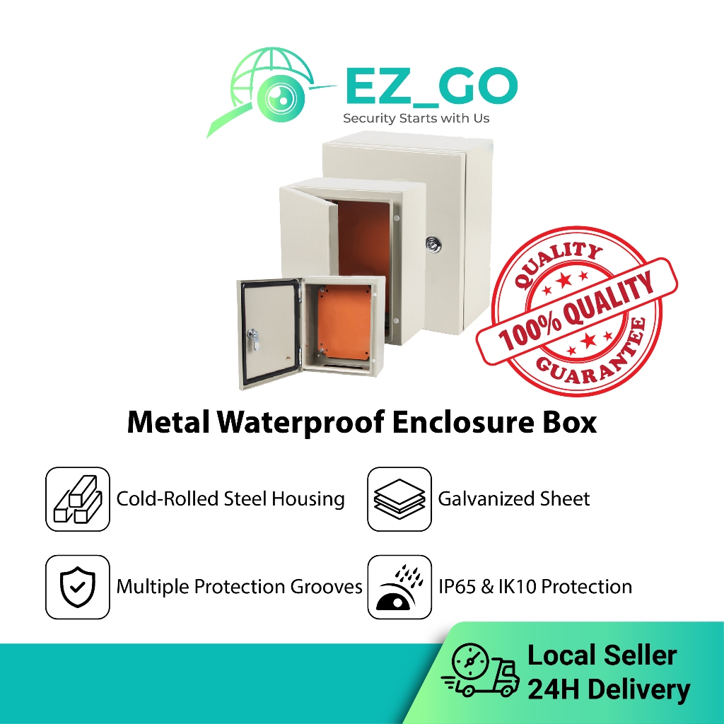 Metal Waterproof Enclosure Box IP65/ Junction Box/ Outdoor Electronic ...