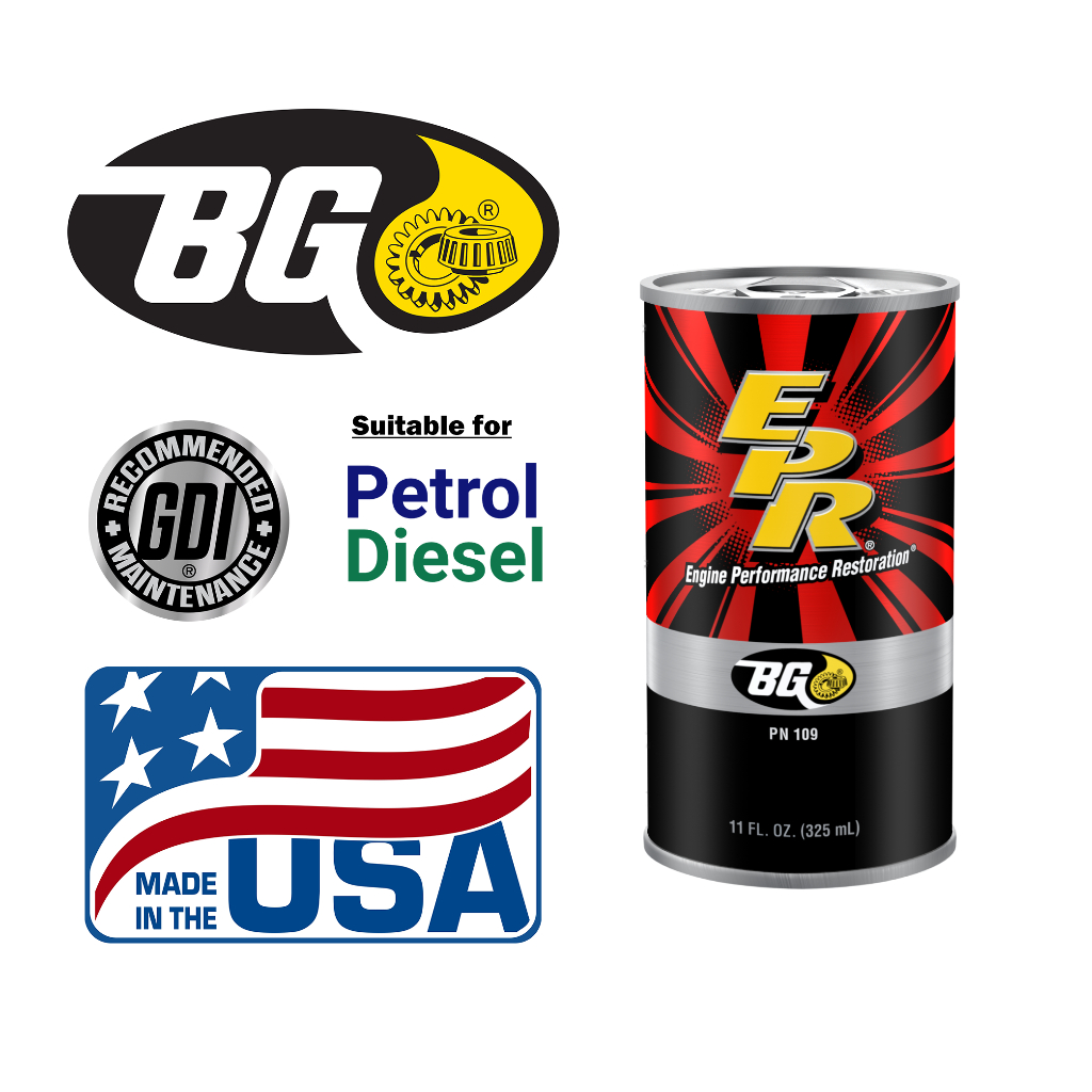 BG EPR® Engine Performance Restoration® Premium Engine Flush 6 oz