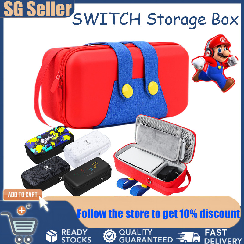 [⭐SG Seller]Portable Storage Bag Nintendo Switch OLED Case Large Hard Nintendo Switch Case/Nintendo Switch Bag