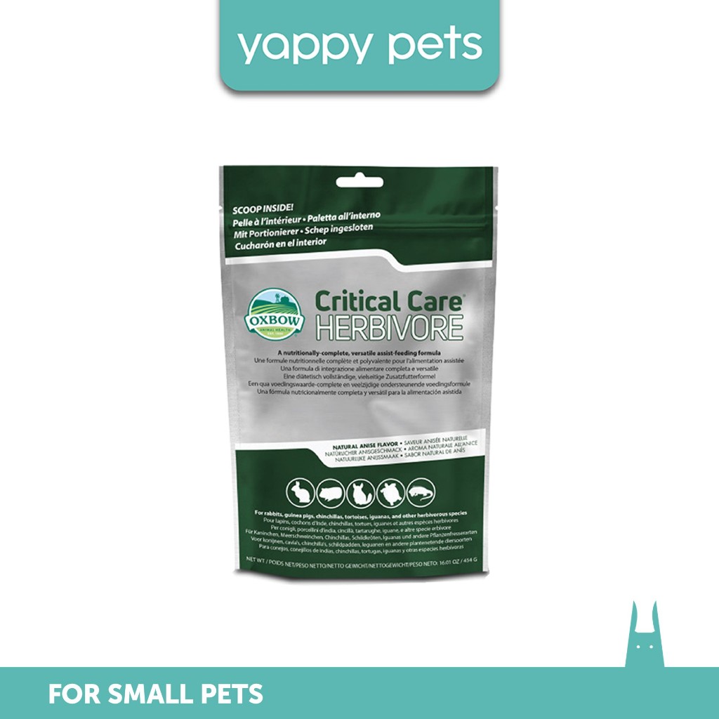 OXBOW Herbi Care ハービィケア 454g OXBOW Critical Care Herbivore Anise Small-Pet Health