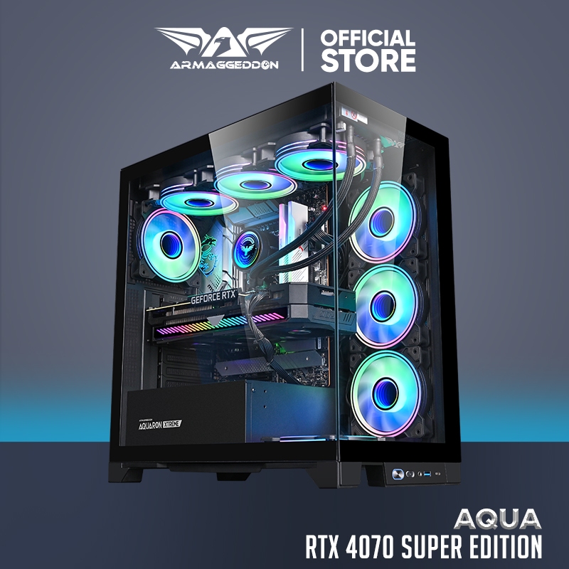 FREE AIO - Armaggeddon Aqua RTX 4070 Super Edition Gaming PC | Intel ...