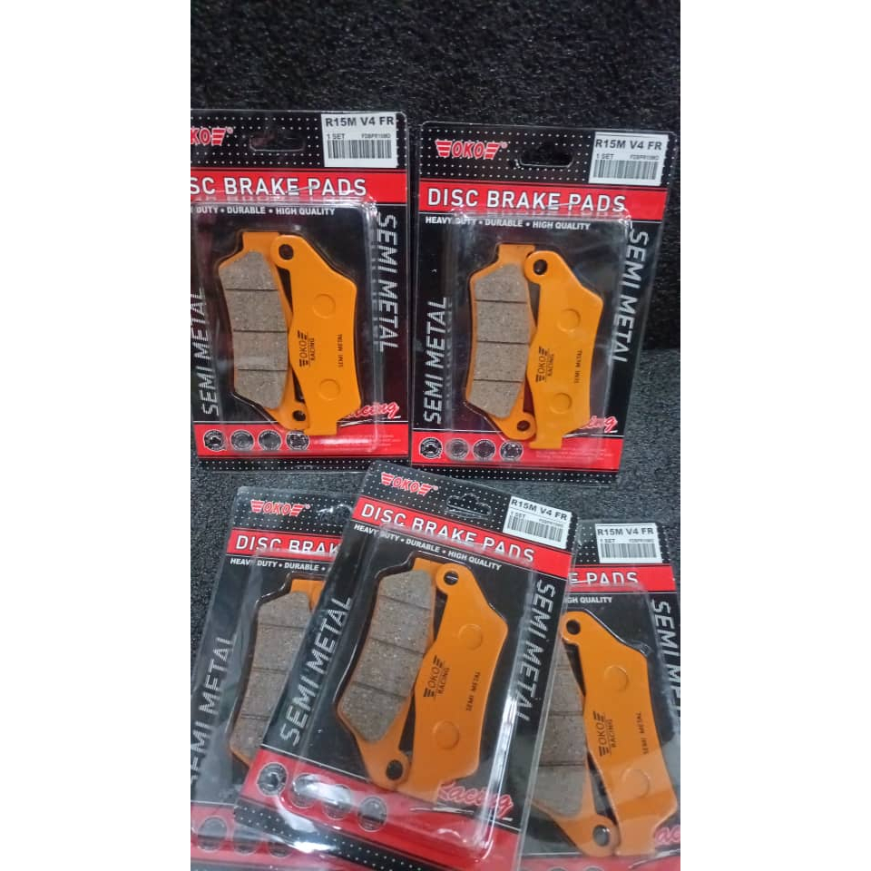 OKO YAMAHA R15M R15 V4 FZ16 DISC PAD BRAKE PAD ( FRONT ) | Shopee Singapore