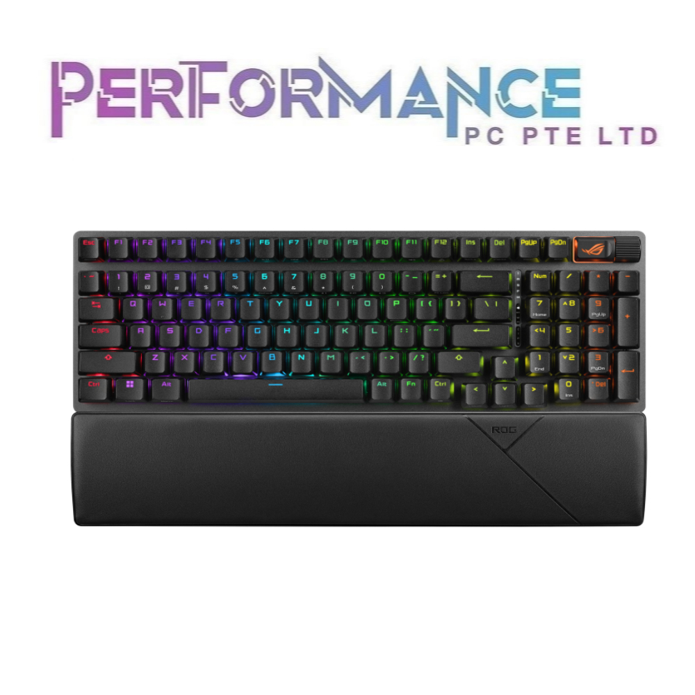 ASUS ROG STRIX SCOPE II 96% WIRELESS MECHANICAL GAMING KEYBOARD - ROG ...