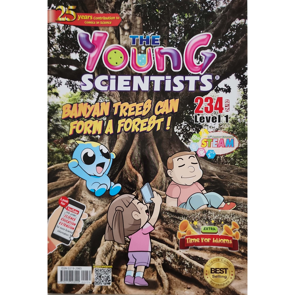 シンガポール雑誌　young scientists level 3 10冊 The Young Scientists Level 3 (2024) #233 – DoMa Bookstore