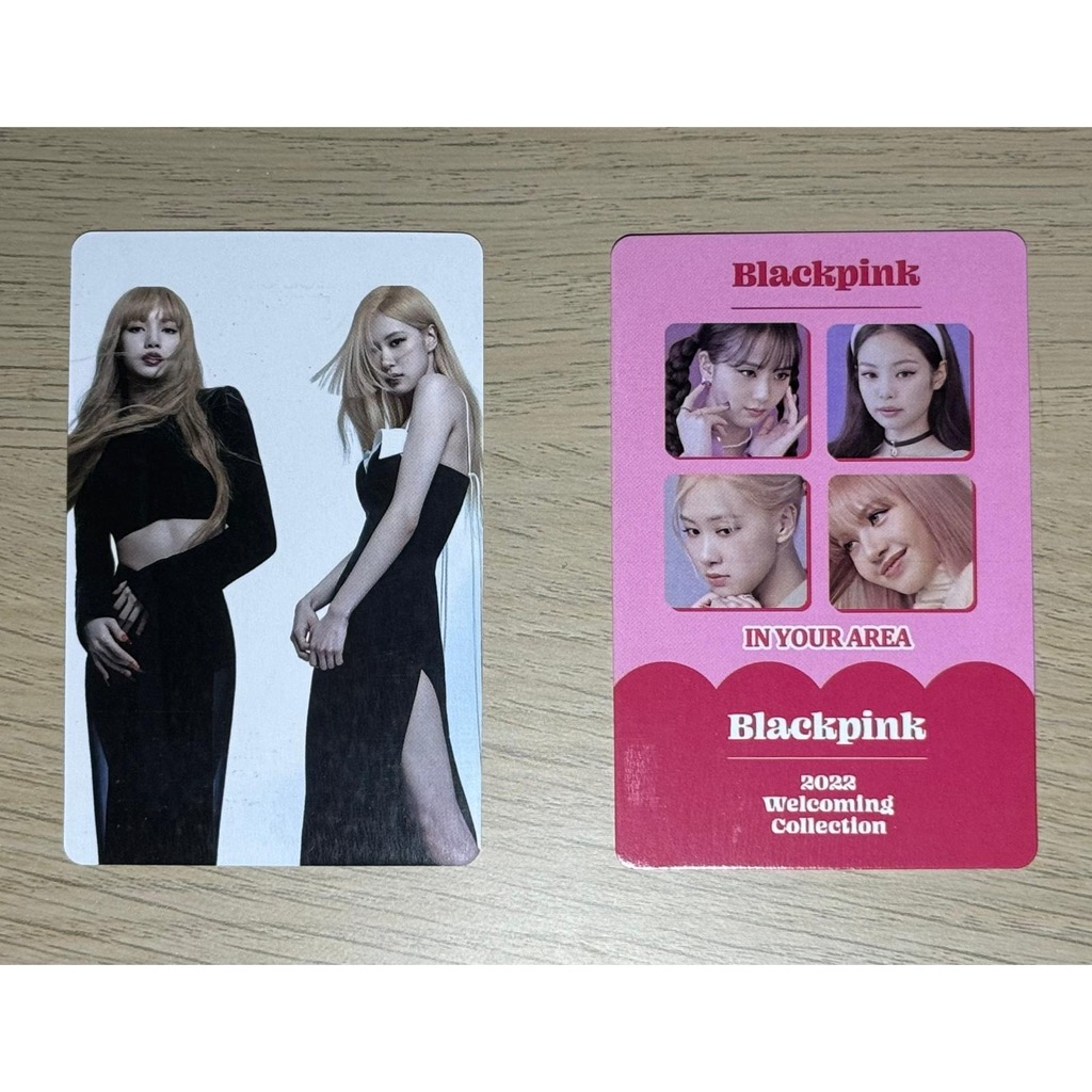 BLACKPINK Photocard JISOO LISA ROSE JENNIE | Shopee Singapore